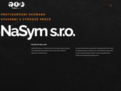 nátěrové systémy, stavební a výškové práce