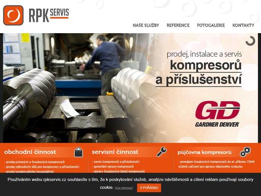 rpk servis - kompletní zákaznický servis v oblasti stlačeného vzduchu