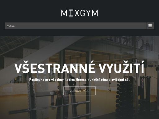 mixgym fitness liberec nabízí všestranné využití pro všechny. naleznete zde ladies fitness pro ženy, funkční zónu a cvičební sál.