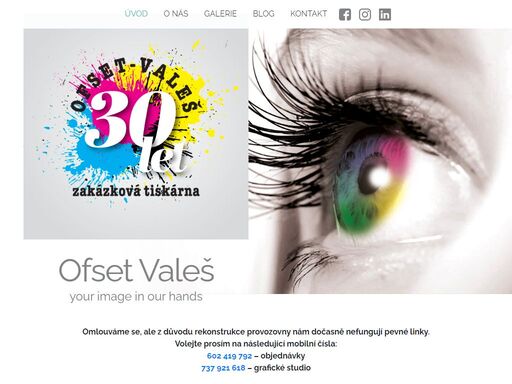tiskárna liberec ofset valeš - kompletní zákaznický servis pro ofsetový a digitální tisk, grafické a dtp studio, ctp technologie v liberci.