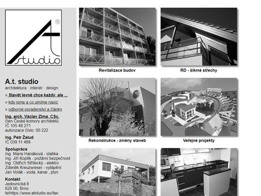 hledáte spolehlivého architekta a projektanta z brna? ing.arch. zima vám pomůže realizovat vaši stavbu.