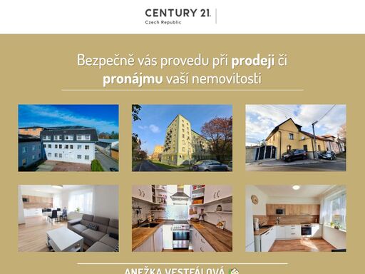 bezpečně vás provedu při prodeji či pronájmu vaší nemovitosti.