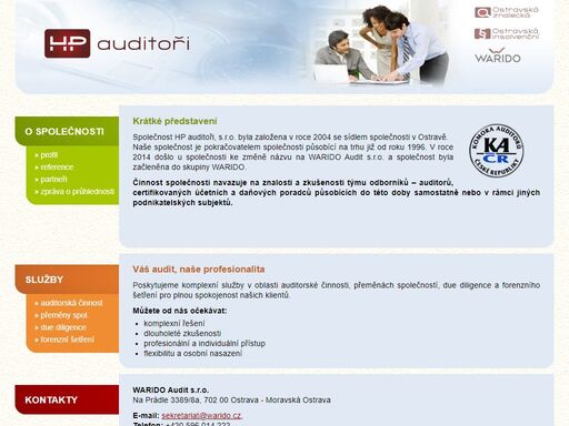 poskytujeme komplexní služby v oblasti auditorské činnosti, přeměnách společností, due diligence a forenzního šetření pro plnou spokojenost našich klientů. jsme členem komory auditorů české republiky.