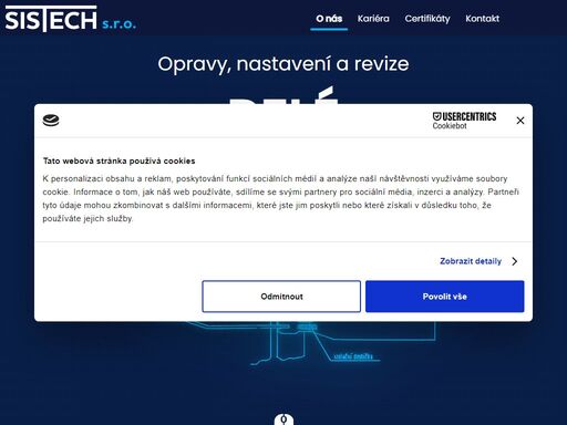 firma se zabývá opravou vyhrazených elektrických zařízení. jedná se o opravy, nastavení a revize relé, které se používají pro sdělovací a zabezpečovací techniku nejen u českých drah.