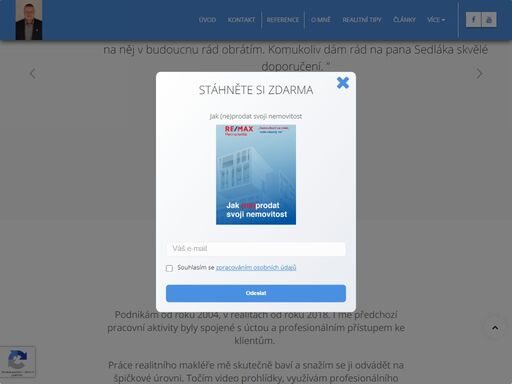 realitní makléř pro sokolnice a okolí.