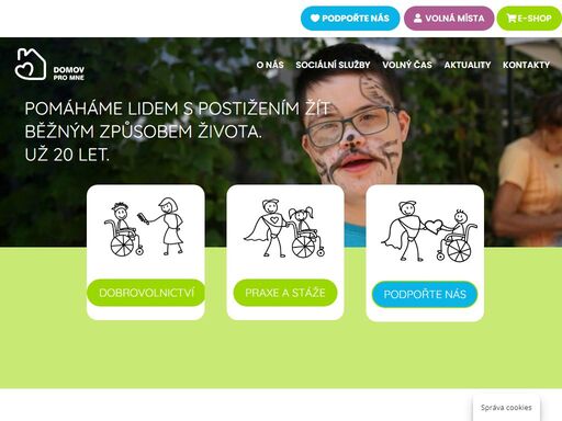 pomáháme lidem s postižením žít samostatně a začlenit se do společnosti. nabízíme osobní asistenci, chráněné bydlení i volnočasové aktivity.