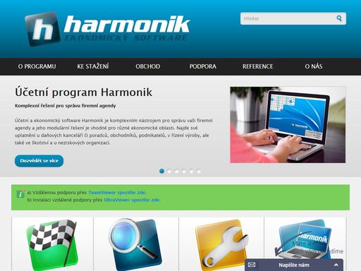 účetní a ekonomický program harmonik je pomocník vhodný pro všechny ekonomické oblasti.