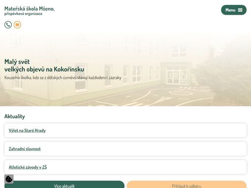 trojtřídní škola s dlouholetou tradicí, založená v roce 1940. nabízí moderní zázemí s velkou zahradou, hřištěm a herními prvky, využívanými po celý rok.