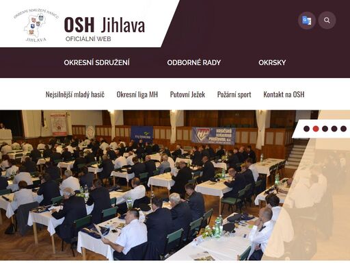 informace o práci dobrovolných hasičů v okrese jihlava na úseku represe, prevence a práce s mládeží.