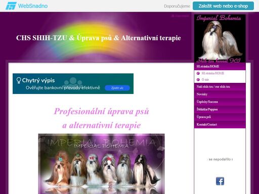 shih-tzu, úprava psů, střihání psů jičín, bachova terapie pro psy, homeopatie pro psy
