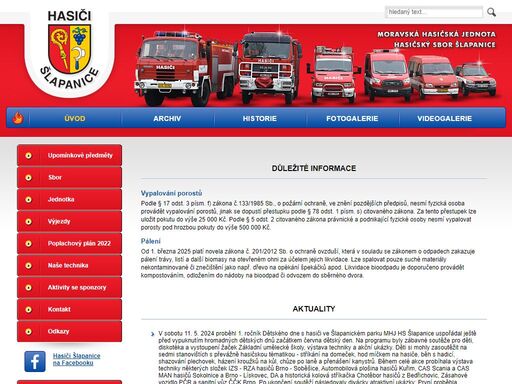 www.hasici-slapanice.cz