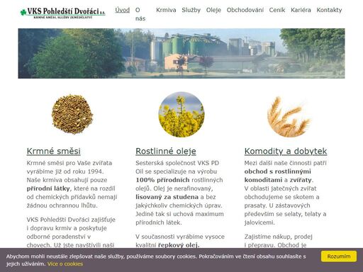 krmné směsi bez gmo pro hospodářská zvířata, krmiva pro koně, ryby, lesní zvěř, ovce, kozy, králíky a drobné hlodavce. navštivte naši prodejnu krmiv vhavlíčkově brodě - kraj vysočina. ať mátě zemědělské družstvo, velkochov či drobnou farmu, zajistíme vám dopravu krmiv i poradenství vchovech.