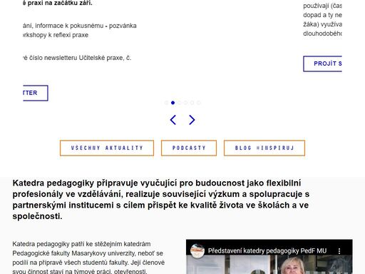 www.ped.muni.cz/pedagogika