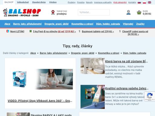 provozujeme největší síť prodejen barev, laků a drogerie. máme přes 10 000 druhů zboží na více než 200 prodejnách po celé čr. poradíme s výběrem vhodné barvy.