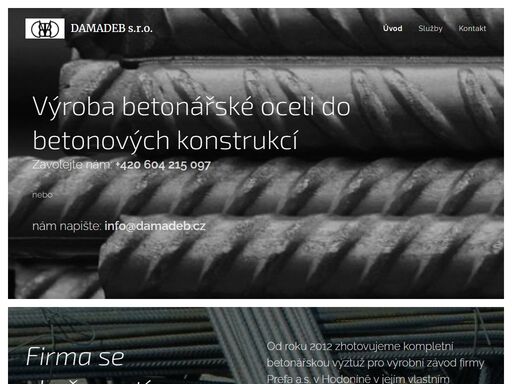 výroba betonářské výztuže