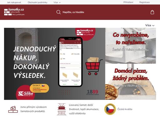 šamotky.cz – jediný šamot, který potřebujete.
e-shop s vysoce kvalitními, žáruvzdornými, šamotovými cihlami a deskami pro krby, pece a kamna. nakupujte online! profesionální přístup a materiály s dlouhou životností.