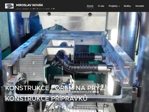 mnkk - konstrukce forem na pryž, přípravků, studených kanálů. kontakt: 775 206 886, mnkk@email.cz