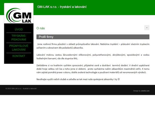 lakovna s dlouholetou tradicí