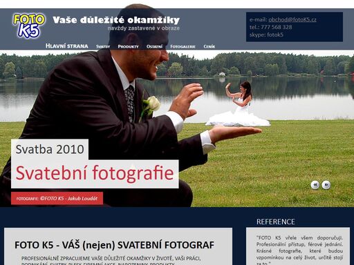 foto k5 - profesionální svatební fotograf české budějovice, jihočeský kraj, fotografické služby