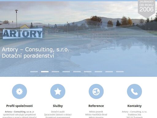 artory – consulting, s.r.o. dotační poradenství