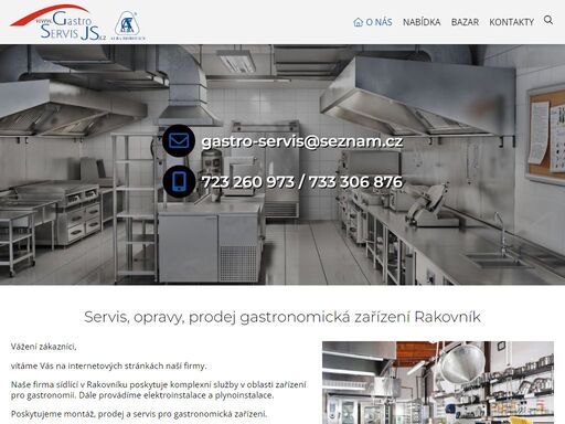 opravy, servis konvektomaty, sporáky, fritézy, myčky, plynové, parní kotle rakovník, nové strašecí, jesenice, kladno, stochov