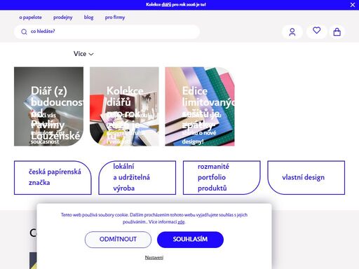 už více než dekádu věříme, že kreativita začíná na papíře. vyrábíme papírové nástroje pro kreativní práci, organizaci času i tvoření. lokálně a udržitelně.