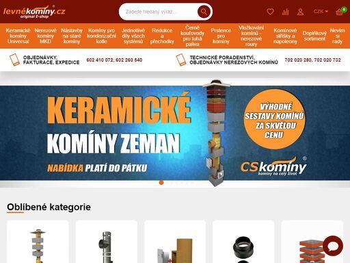 objednávejte komíny a komínové systémy od firmy levné komíny zeman. komín za skvělou cenu se zárukou kvality.