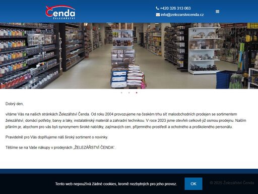 www.zelezarstvicenda.cz