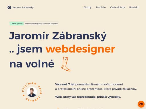 více než 6 let praxe ve webdesignu. grafické návrhy a realizace na webflow a framer. projekty pro různá odvětví. prozkoumejte, co můžeme společně vytvořit!