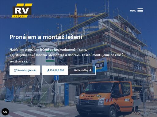 půjčujeme fasádní rámové, modulové a pojízdné lešení. doprava a montáž, demontáž. schodišťové věže, mobilní oplocení...