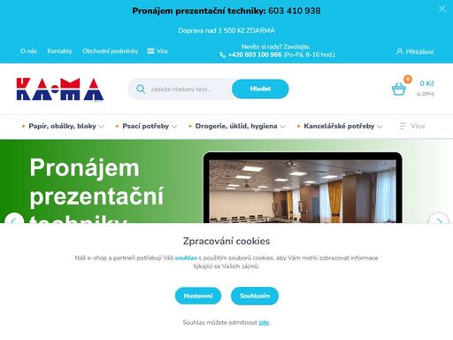 velkoobchod kancelářských potřeb