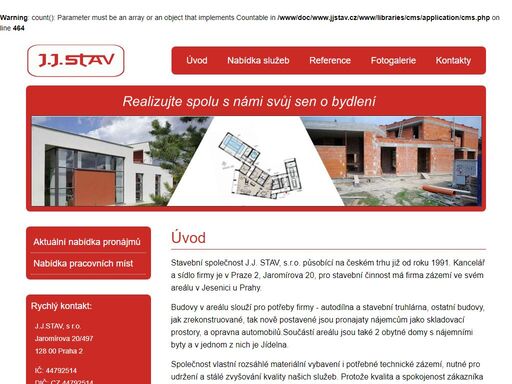 stavební práce a autodílna