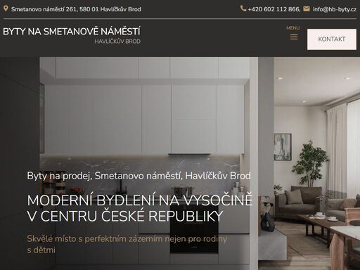 ??moderní bydlení na vysočině v centru české republiky ? byty na prodej na smetanově náměstí v havlíčkově brodě. více zde...