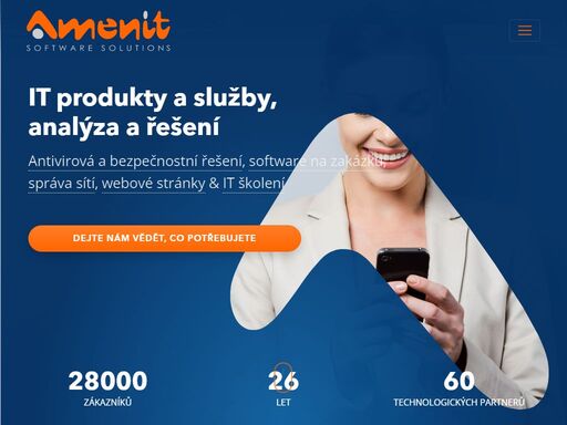 zabýváme se prodejem sw včetně licencování microsoft, dodávkou bezpečnostních a antivirových řešení. vývojem software na zakázku, programováním webových aplikací, profesionální správou sítí včetně dodávky výpočetní techniky. službami - it školení, rozesílání e-mailů, správa a tvorba www stránek.