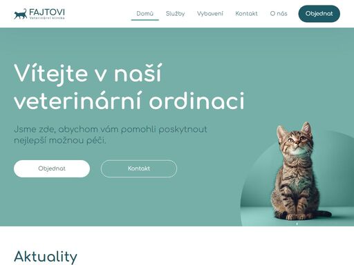 s naším týmem zkušených veterinářů se můžete potkat ve 2 veterinárních ordinací – v ořechově a radosticích u brna.