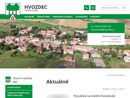 hvozdec je obec v okrese brno-venkov v jihomoravském kraji. leží v boskovické brázdě v katastrálním území hvozdec u veverské bítýšky, zhruba 10 km západně od okrajových částí brna.