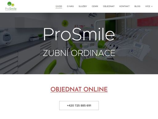 na klinice prosmile poskytujeme komplexní stomatologické služby.