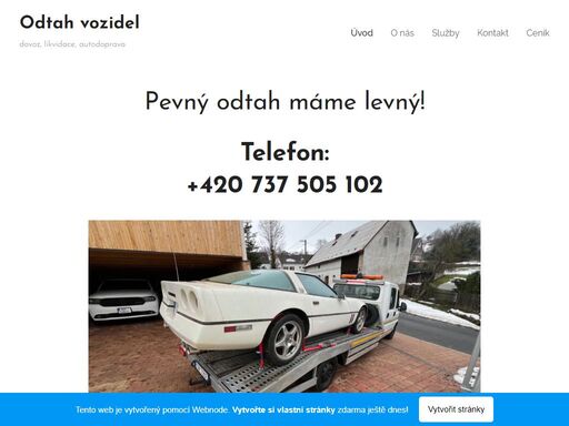 stařeček a pevný odtah máme levný!