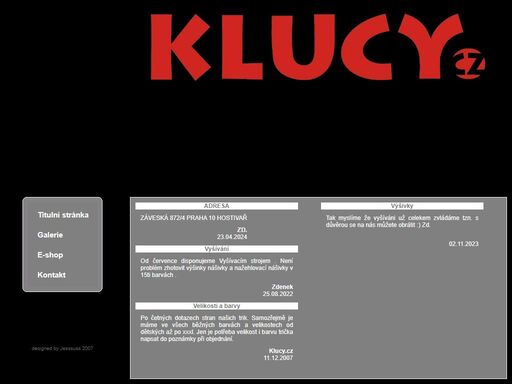 www.klucy.cz