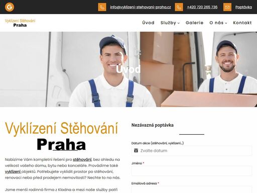 stěhování a vyklízení praha