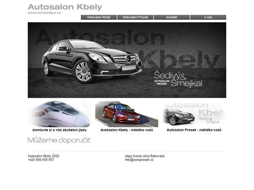 společnost autosalon šedivý & šmejkal s.r.o. vznikla v roce 2011 jako specialista v oboru prodeje luxusních vozů na míru.