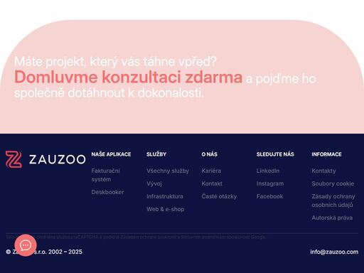 na míru šitý vývoj aplikací, robustní infrastruktura a weby, které zaujmou. od nápadu po realizaci – společně vytvoříme technologii, která posouvá váš byznys vpřed.
