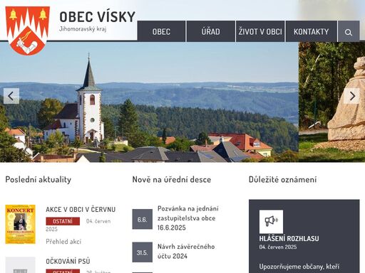 obecné informace o vískách