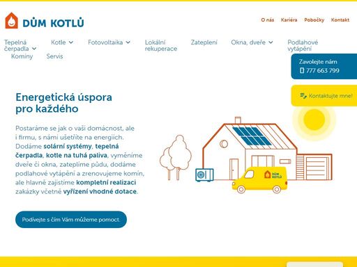 zajistíme pro vás dodávku a instalaci kotlů na tuhá paliva, tepelných čerpadel, krbů a kamen, solárních systémů, zateplení půd, podlahové vytápění, výměnu vchodových dveří, renovaci komínů, revizi námi instalovaných kotlů. provedeme kompletní realizaci technického zabezpečení budov.