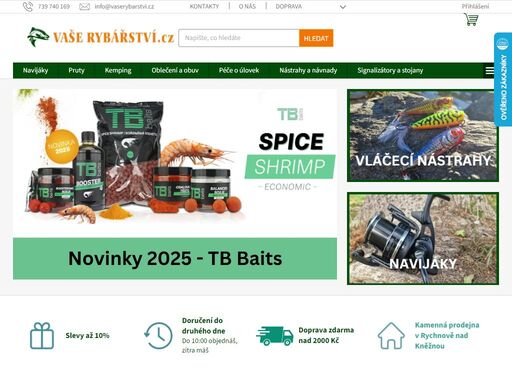vašerybářství.cz. jsme obchod s potřebami pro rybáře, který vám naslouchá a snaží se vyjít vstříc vašim potřebám. provozujeme kamennou prodejnu v rychnově nad kněžnou a na tomto e-shopu nabízíme zboží, které máme skladem. sami rybaříme od školních let a sledujeme neustálý vývoj rybářského náčiní a nástrah. stejně tak…