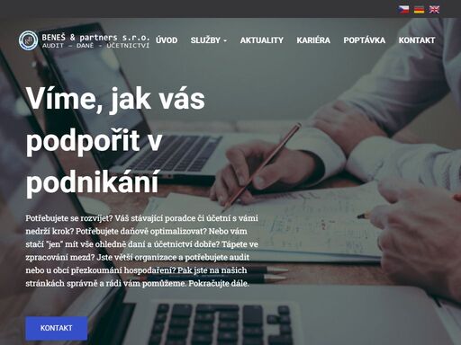 společnost beneš & partners s.r.o. byla založena panem romanem benešem, odborníkem s dlouholetými zkušenostmi v oblasti účetnictví a daňové problematiky.