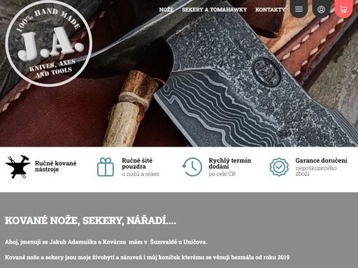 #kovárna #kovař #šumvald #kovanýnůž #nůž #kovanásekera #sekera #bushcraft #lovecké #umeleckekovarství #kemping #rybaření #kování #kovářství
