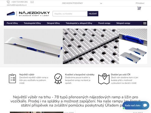 kvalitní přenosné nájezdové rampy na schody, určené především pro vozíčkáře. pro ztp osoby možnost získání státního příspěvku ve výši min. 90% z ceny.