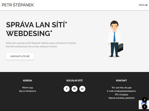váš it specialista - správa domácích či firemních lan sítí, tvorba webových stránek, it poradenství a mnoho dalšího...