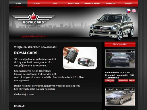 autopůjčovna s tradicí a profesionálním přístupem. dlouhodobé i krátkodobé pronájmy. operativní leasing. velký autopark včetně luxusních vozů.